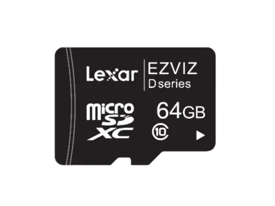 Atminties kortelė Micro SD EZVIZ Cs-Cmt-Cardt64G, talpa 64GB, 10 kl., įrašymo greitis iki 24MB/s, TLC
