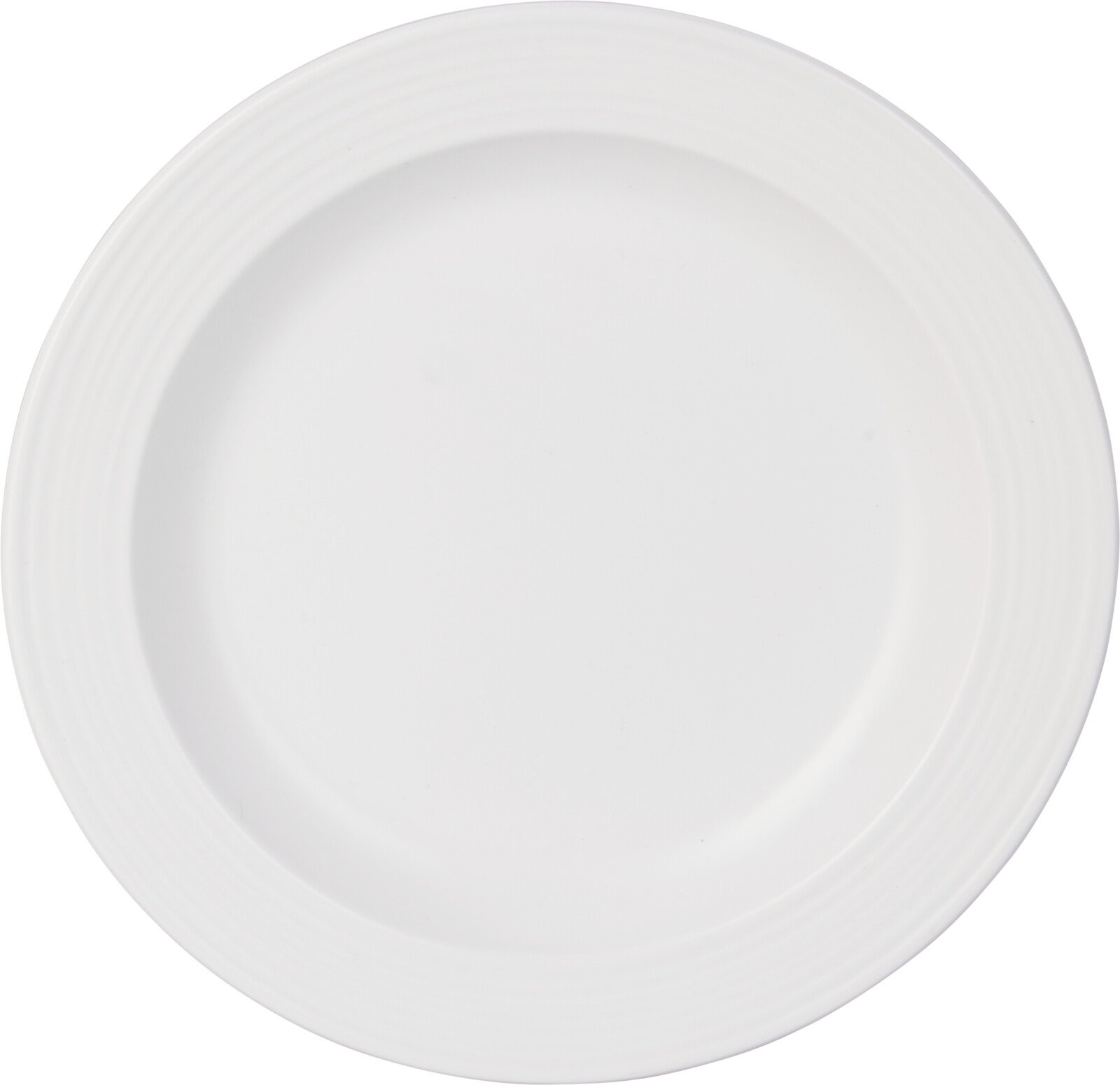 Lėkštė, melamino, baltos sp., skersmuo 20 cm