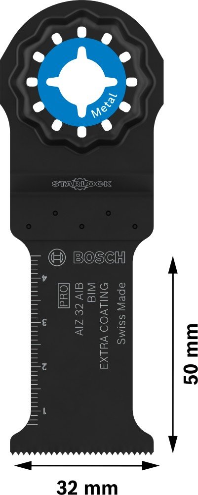 Daugiafunkcinio įrankio pjūklelis BOSCH, AIZ 32 AB Starlock, metalui