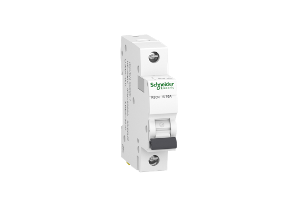 Automatinis išjungiklis SCHNEIDER, 1P, 10 A, 6 kA, K60N, B, 16-4-A9K01110