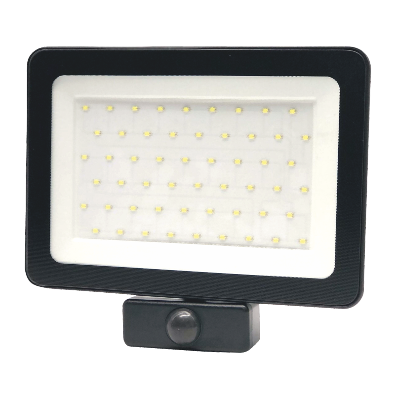 LED prožektorius TOPE Tamasens, su judesio davikliu, 50W, 5500lm, 4000K, IP65