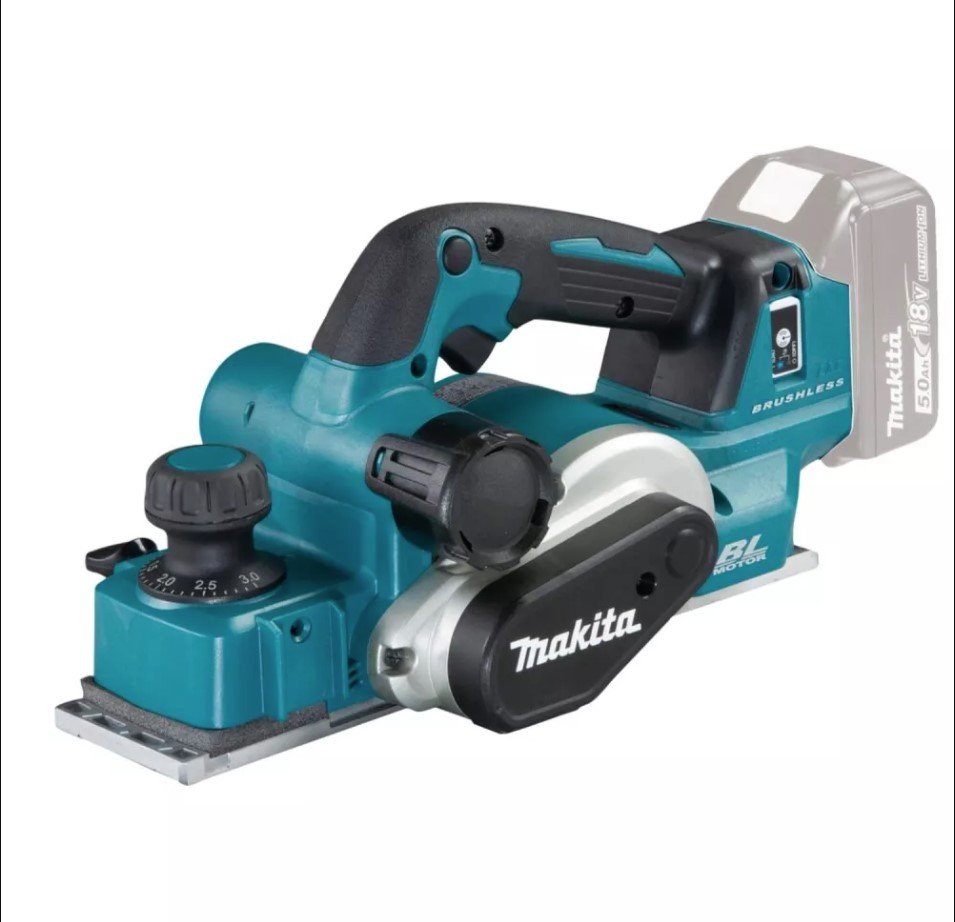 Akumuliatorinis oblius MAKITA DKP181Z, 18 V Li-ion, BL-motor, Be akumuliatorių ir kroviklio