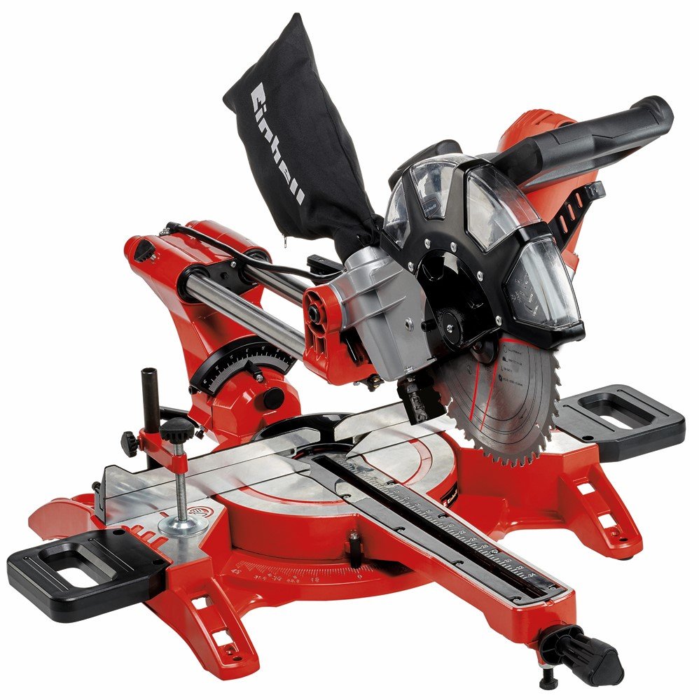 Skersinio pjovimo staklės EINHELL Tc-Sm 2534/1 Dual, galia 2100 W, diskas 250 x 30 mm