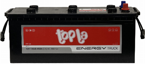 Akumuliatorius TOPLA ENERGY TRUCK 12 V, 135 Ah, 850 A, 850EN 