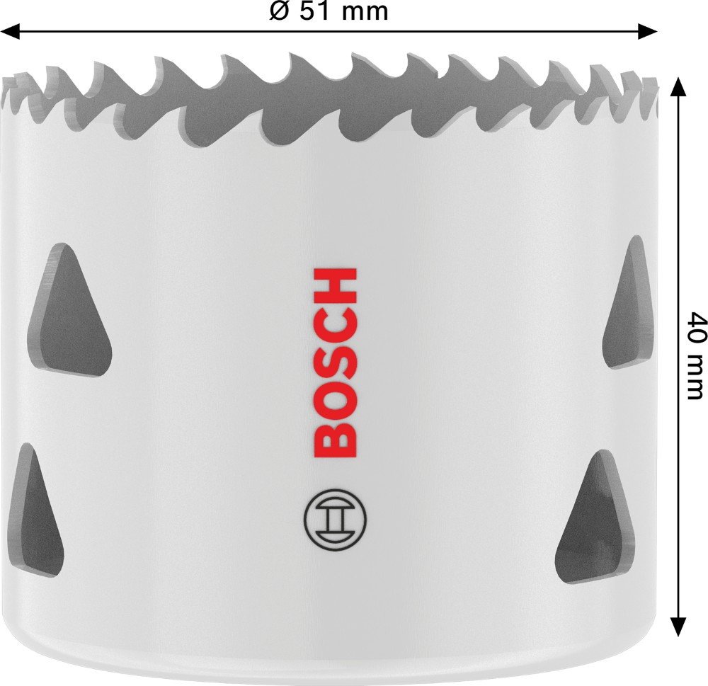 Bimetalinė gręžimo karūna BOSCH, 51 mm