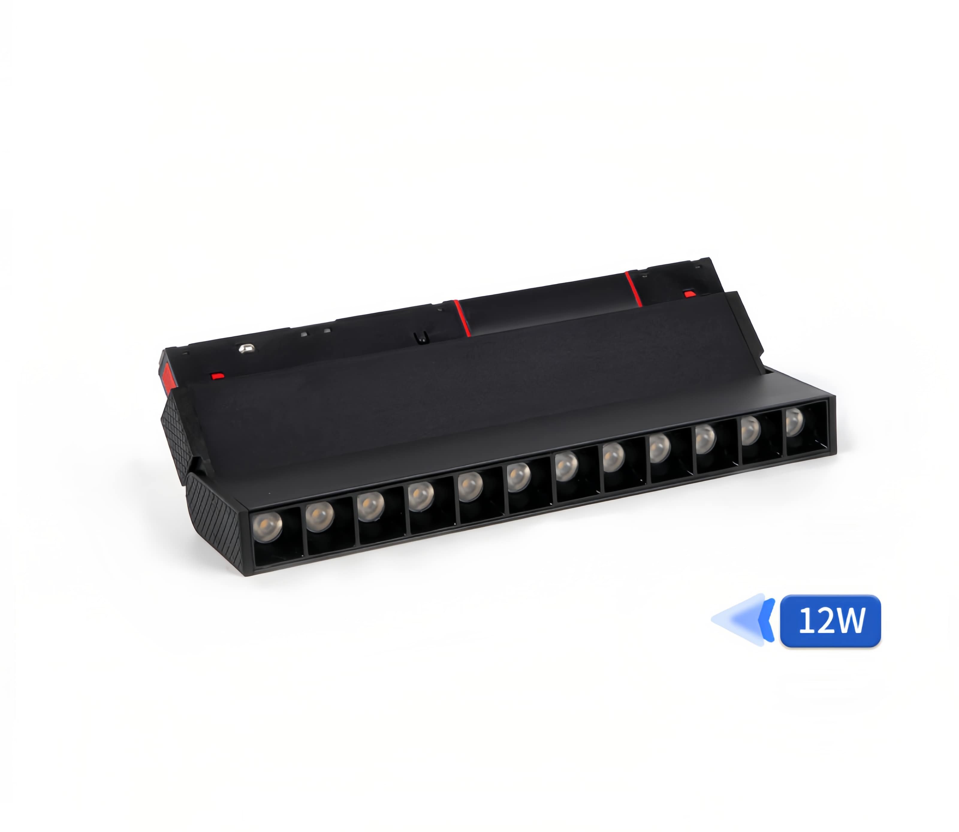 LED šviestuvas ORRO MAGNETIC MT03-12, 12 W, 850 lm, 3000 K, 225x23x105 mm
