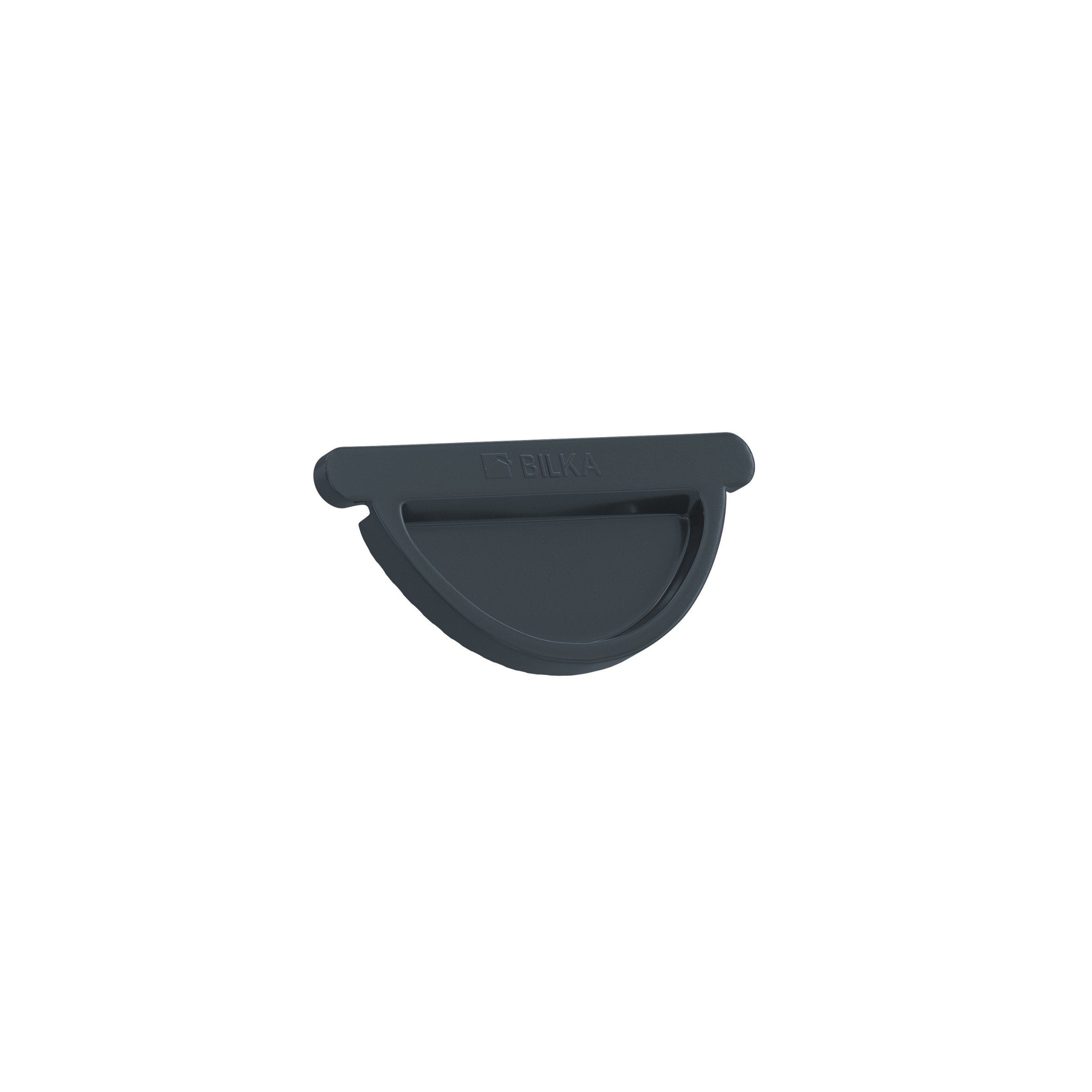 Latako dangtelis BILKA, universalus, skersmuo 125 mm,  antracito pilka spalva, RAL7016