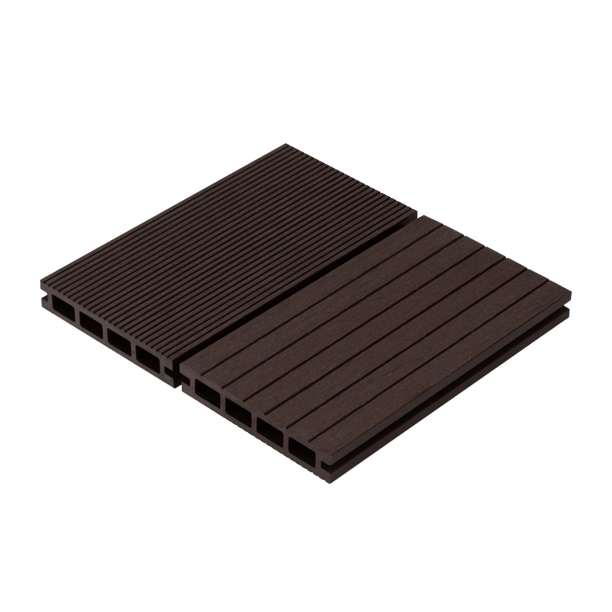 Terasinė lenta WOOMAX, matmenys 25x135x5600mm, ruda, 1 lenta - 0,756 m2