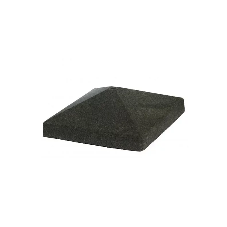 Betoninis tvoros stulpo stogelis RTE S, matmenys 44 x 44 x 12 cm