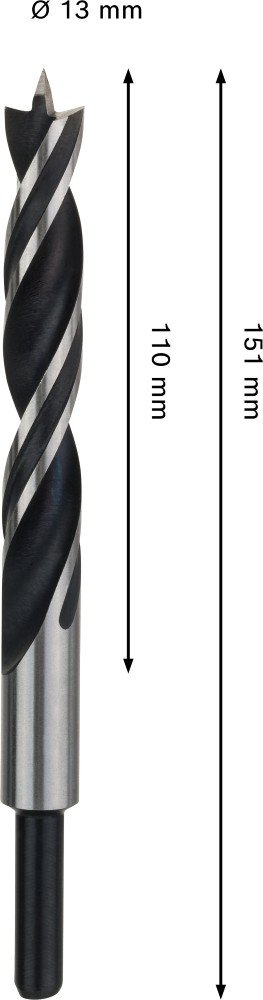 Grąžtas medienai BOSCH PRO, 13 mm x 151 mm