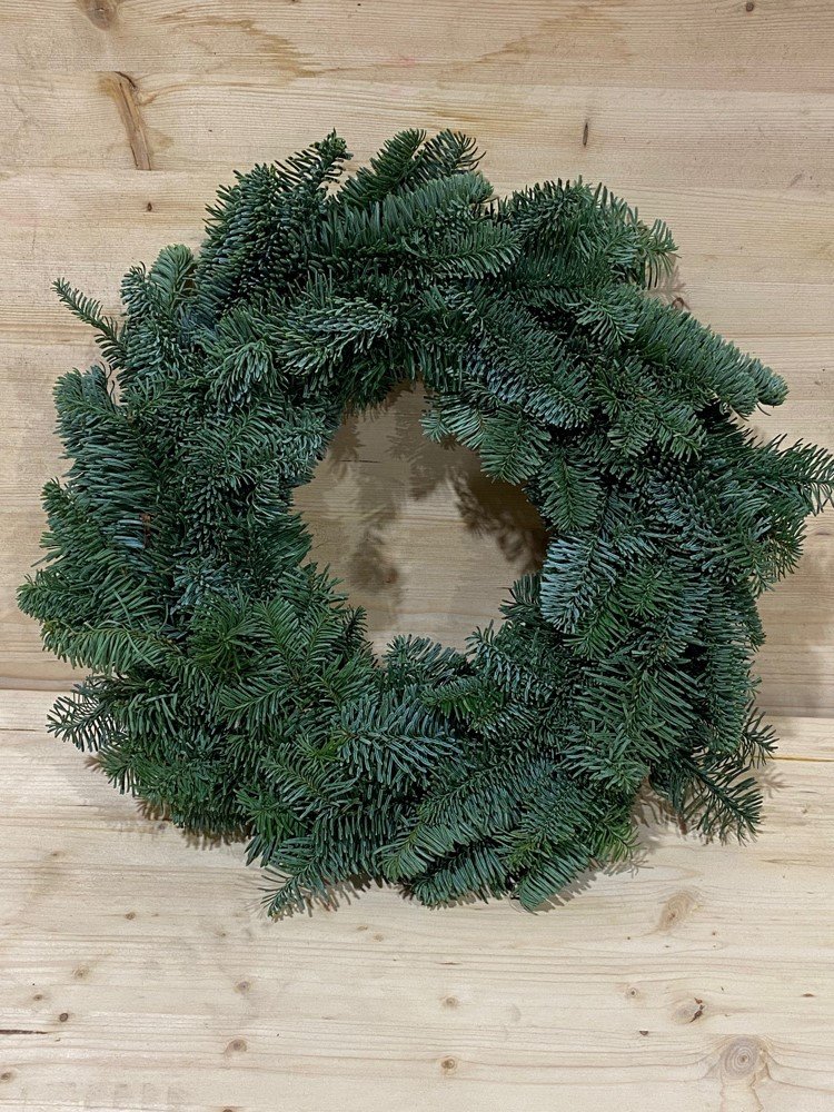 Kėnio šakų vainikas Abies Nobilis, skersmuo 60 cm