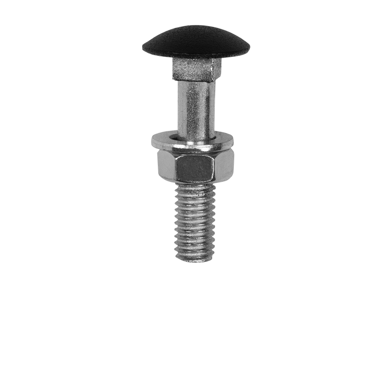 Varžtas DOMAX, ZACB 08040, 8x40mm, juoda sp., 4 vnt., 34922
