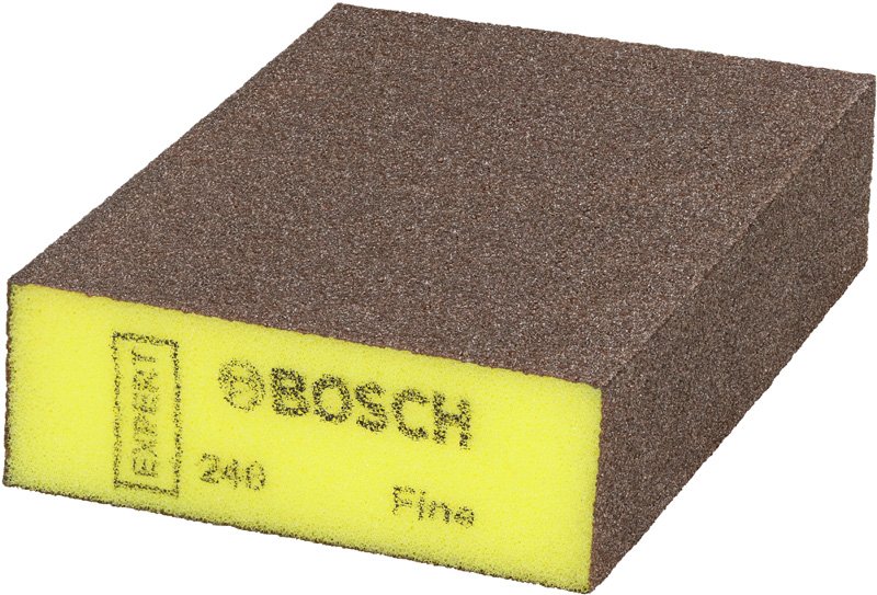 Stačiakampė šlifavimo kempinė BOSCH S471 Standard, 69 x 97 x 26 mm, smulki