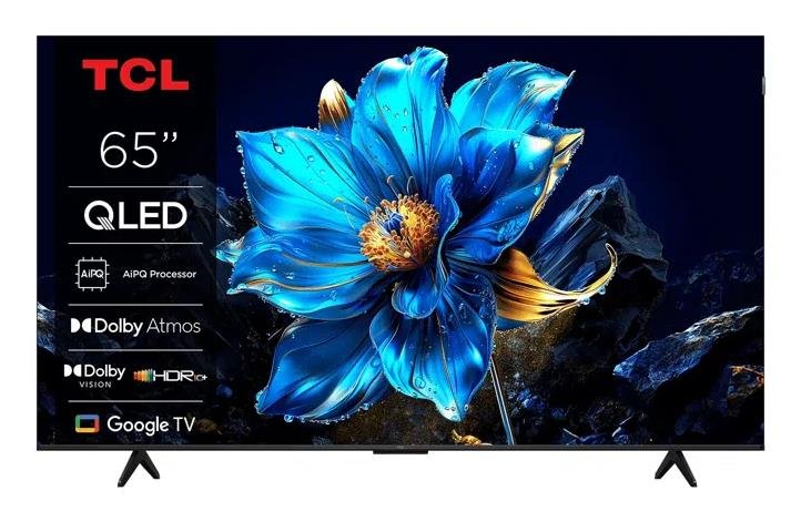 Televizorius TCL 65T69C, 65" (165,1 cm), 4K Ultra HD, QLED, Smart TV, Wi-Fi