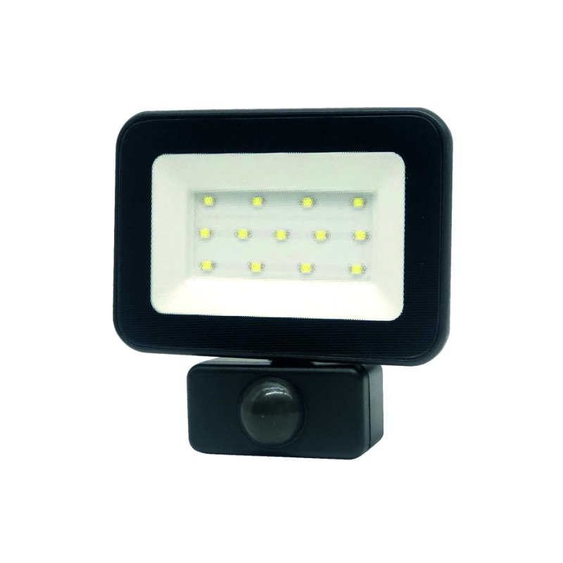 LED prožektorius TOPE Tamasens, su judesio davikliu, 10W, 1200lm, 4000K, IP65