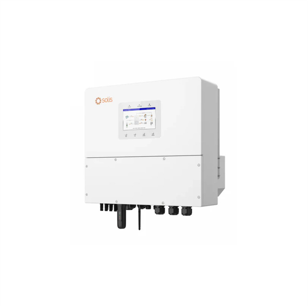 Hibridinis fotovoltinis AC/DC inverteris SOLIS S6-EH3P12K-H, 12kW, trifazis, 4 Mppt, ekranas, Wifi