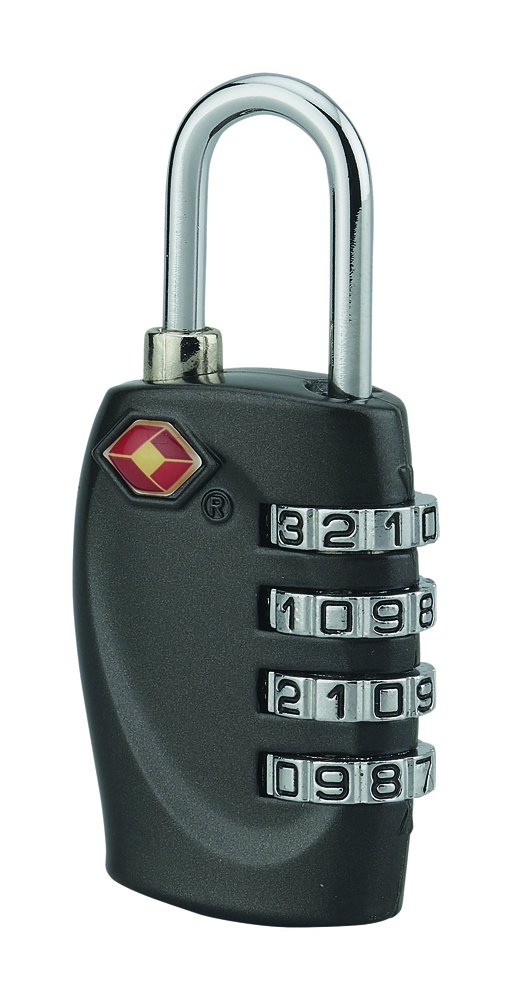 Pakabinama spyna THIRARD, kodinė, 4 skaitmenų kodas, įvairių spalvų, 30 mm, 193284