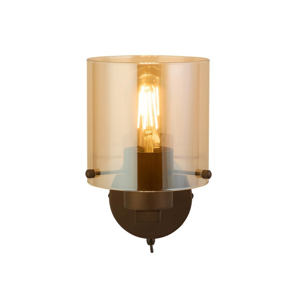 Sieninis šviestuvas SEARCHLIGHT Sweden, E27, 1 x 60W, 230V, 150 x 150 x 240 mm, 88912-1MO