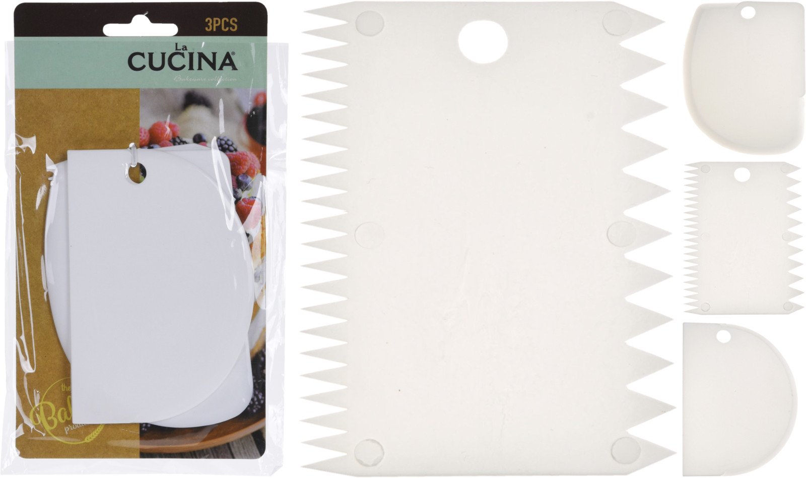 Kepinių dekoravimo rinkinys, 3 vnt.