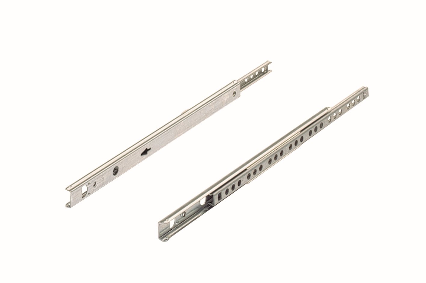 Stalčių bėgeliai, dalinio ištraukimo HETTICH, 17mm, 310-520mm, 9136695