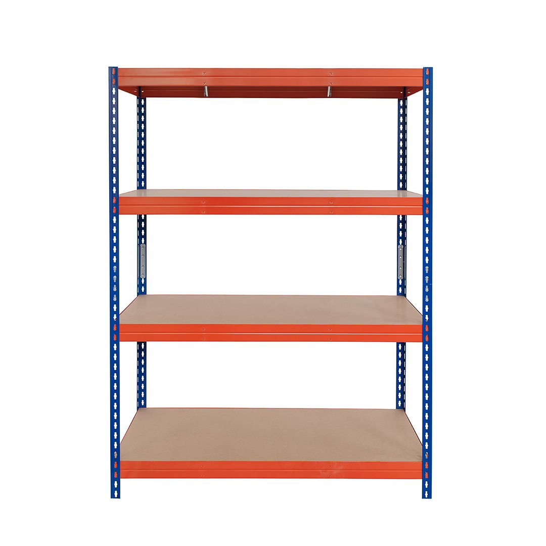Sandėliavimo lentyna AR SHELVING Rivet L, metalinė, 4 lentynos, 192 x 100 x 50 cm
