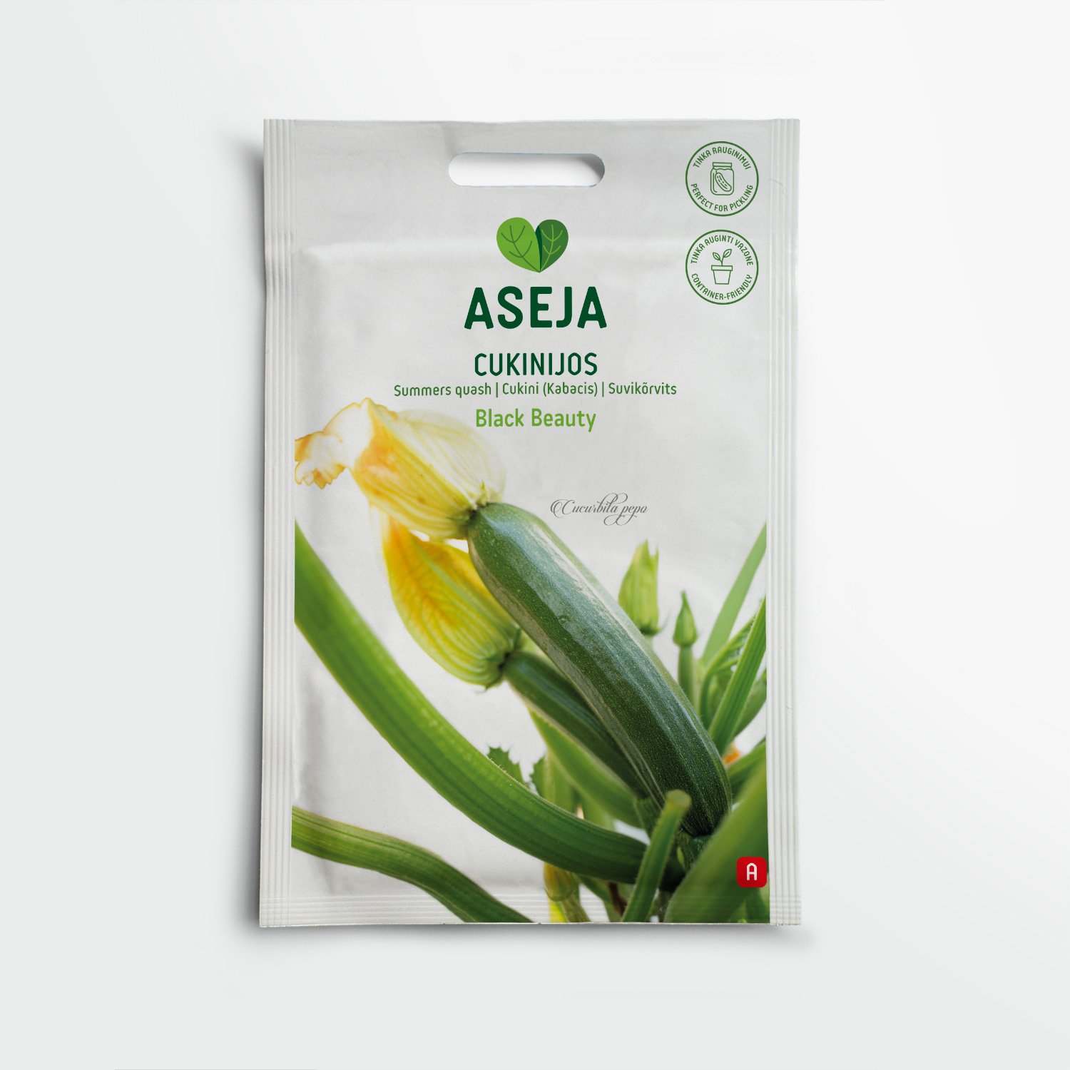 Cukinijos Black Beauty, ASEJA, 1 g, 20-0023 (A)