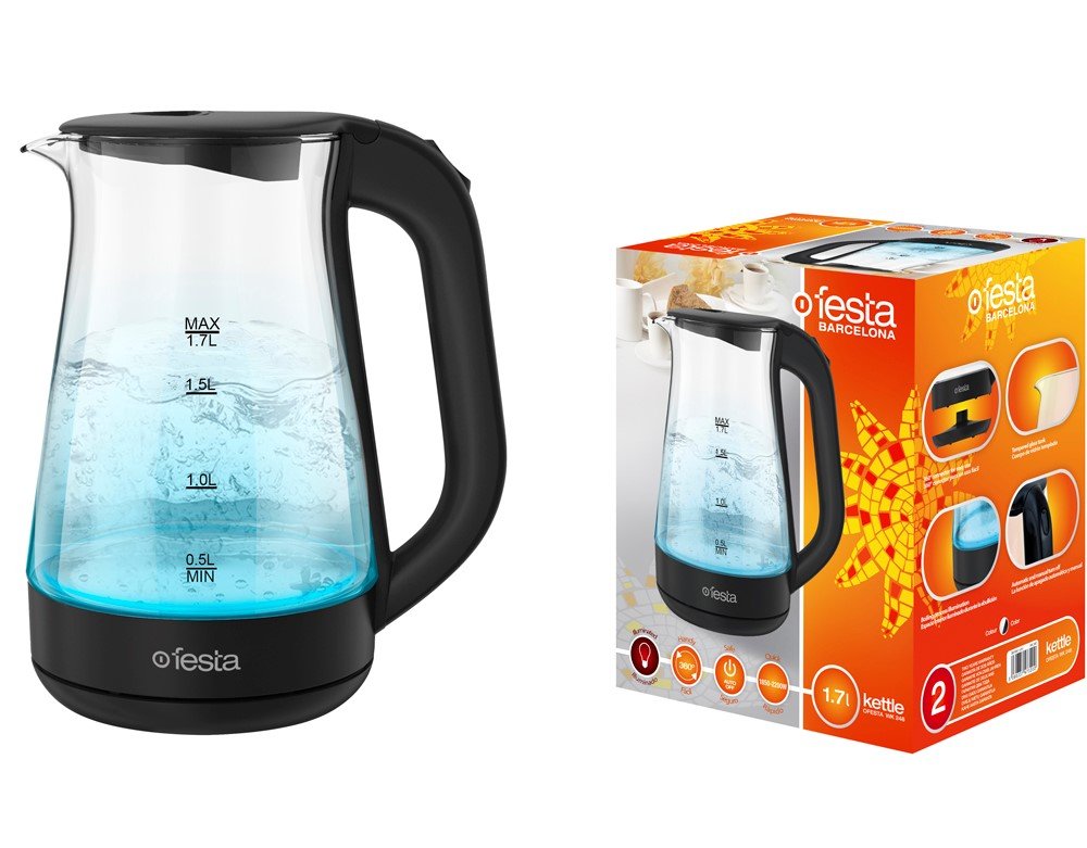 Elektrinis virdulys OFESTA WK 248 Illuminated, 1,7 l, 2200 W