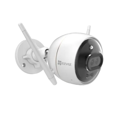 Išmanioji lauko kamera EZVIZ Cs-Cv310-C0-6B22Wfr C3X, objektyvas 2.8 mm, raiška 2MP (1920x1080), Wi-Fi, SD lustas, IP67, baltos sp.