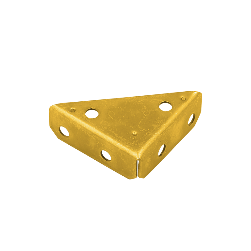Dėžės sutvirtinimo kampas DOMAX, NS 50 50x50x16x1,4 mm, 8833