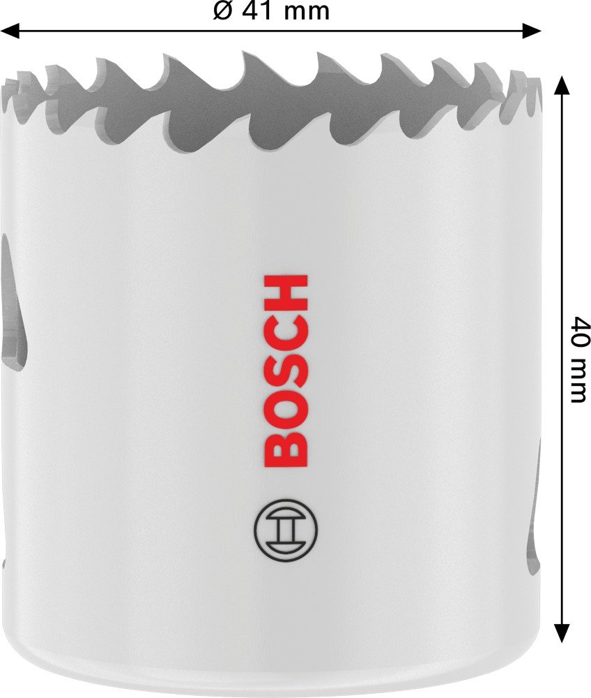 Grąžtas-karūna BOSCH HSS - Bi-metal, standartiniam adapteriui, 41 mm