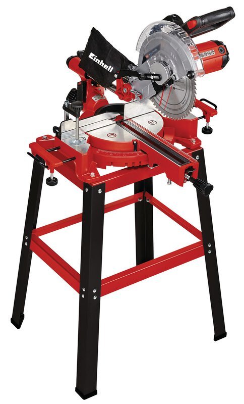 Skersinio pjovimo staklės su stovu EINHELL TC-SM 2531/2 U, galia 1900 W, diskas 254 mm