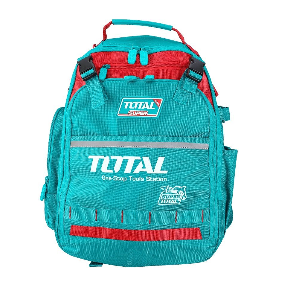 Įrankių kuprinė TOTAL, 8 kg, 380x170x460 mm, THBP02025