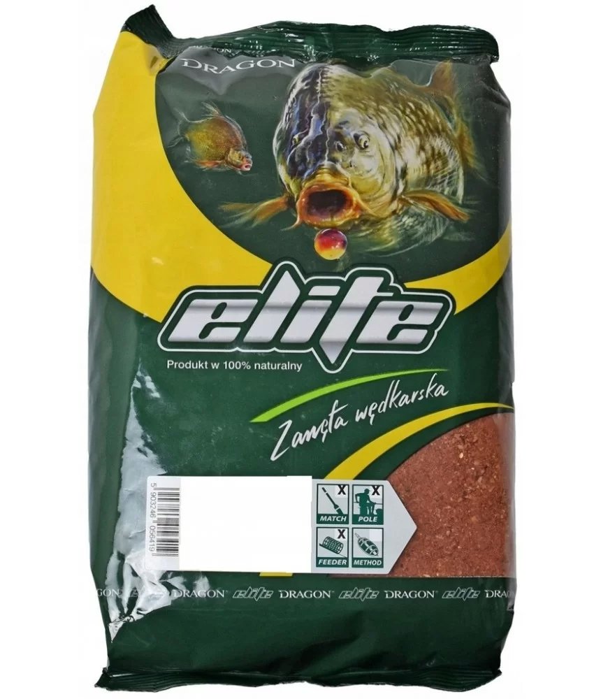 Jaukas DRAGON ELITE Leszcz, karšiui, marcipanas-migdolas, 1,0 kg