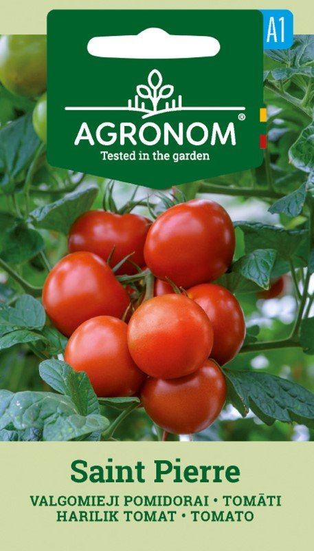 Daržovių sėklos, AGRONOM pomidorai valgomieji S.PIERRE, 0,2 g.