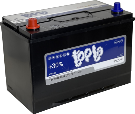 Akumuliatorius TOPLA TOP JIS 12 V, 95 Ah, 850 A, EN 
