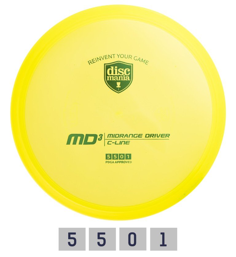 Diskgolfo diskas DISCMANIA C-Line, MD3