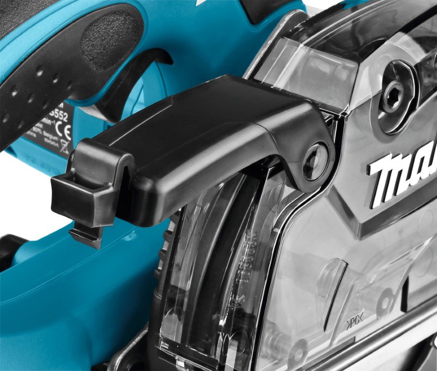 Akumuliatorinis diskinis metalo pjūklas MAKITA DCS552Z, 18 V