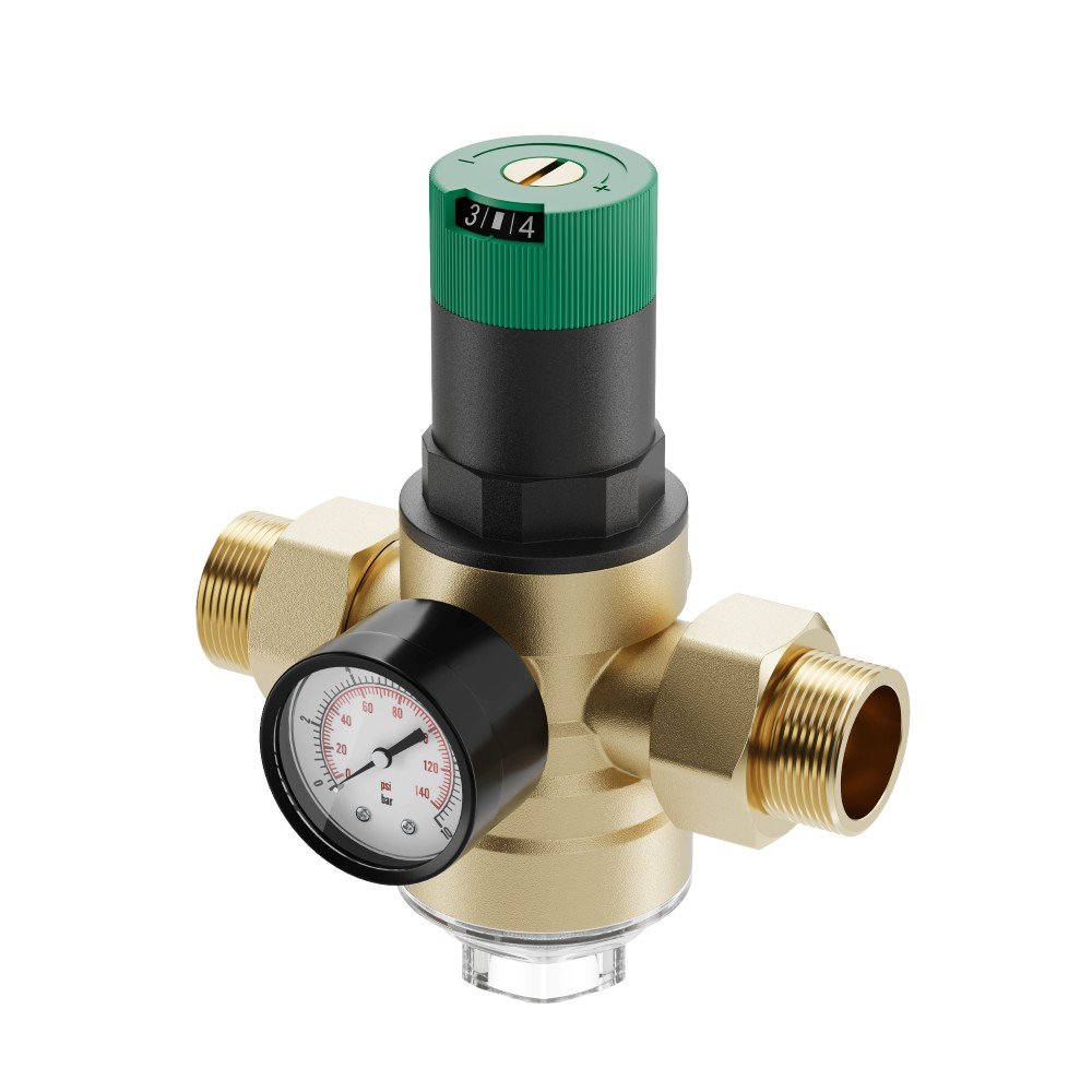 Membraninis slėgio reduktorius USTM REDUST1, 1", su filtru 