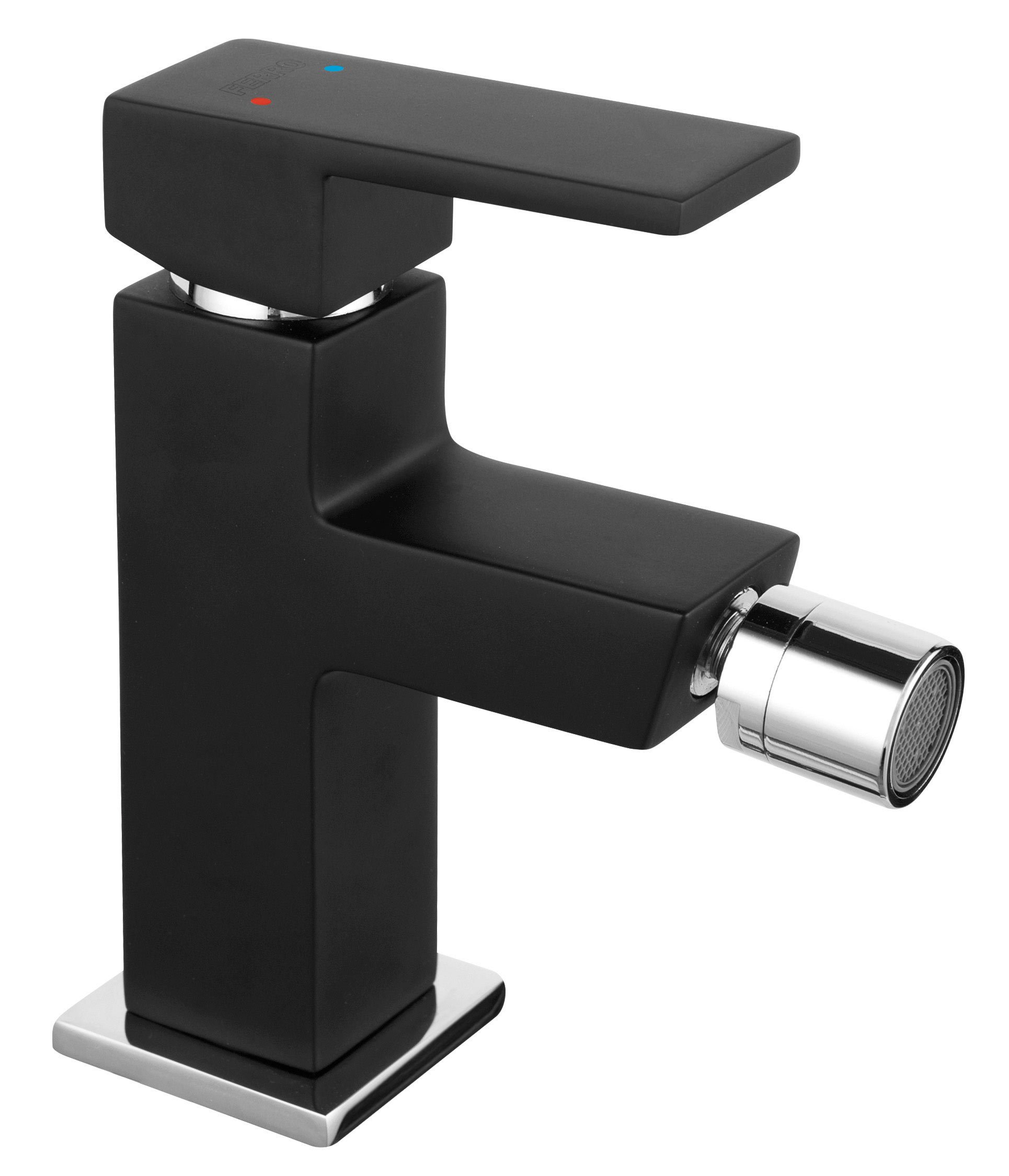 Bidė maišytuvas FERRO Staccato, juodas, BSD6BL