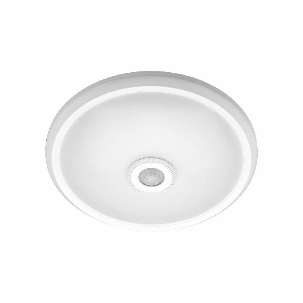 Specialiųjų patalpų LED šviestuvas EUROLIGHT Palermo LED, 12W, 4000K, 1200lm, su judesio davikliu, CRI80, IP65