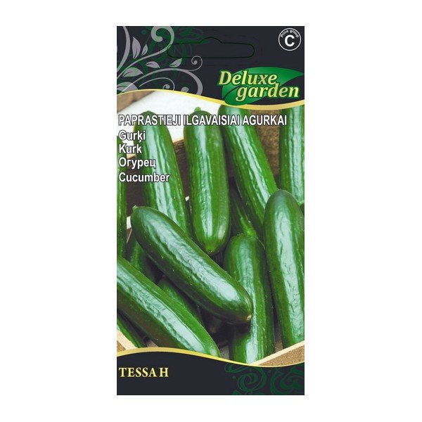 Daržovių sėklos, agurkai paprastieji ilgavaisiaii Tessa H, 2 g., 0742, C