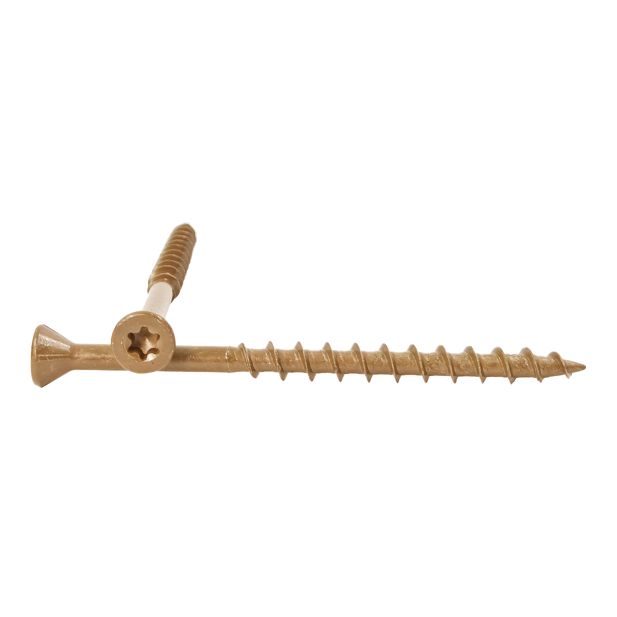 Terasiniai medsraigčiai ROBUS, 4,8 x 70 /40 mm, antikorozinis padengimas C4, rudos sp., 200 vnt., TORX20