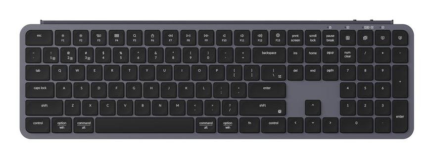 Belaidė žaidimų klaviatūra KEYCHRON B6 Pro, 100% mechaninė, juodos sp., B6P-K1