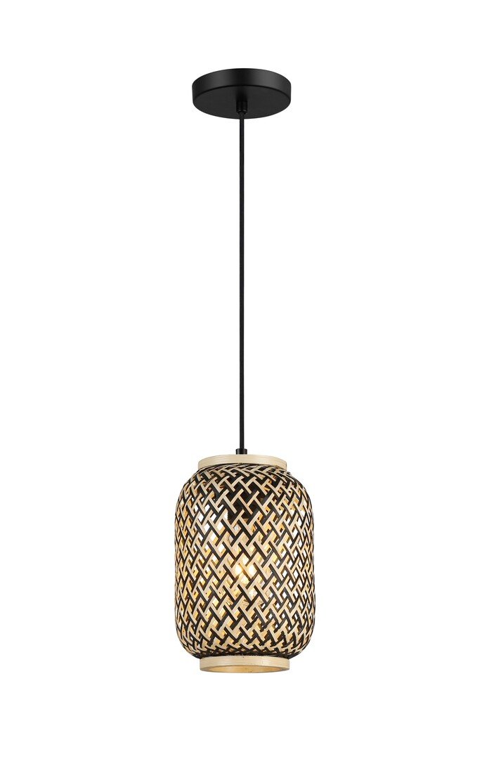 Pakabinamas šviestuvas RABALUX Adalla 72091, E27 1 x MAX 40W, skersmuo 170 mm, atstumas nuo lubų 1800 mm, IP20, juodos sp.