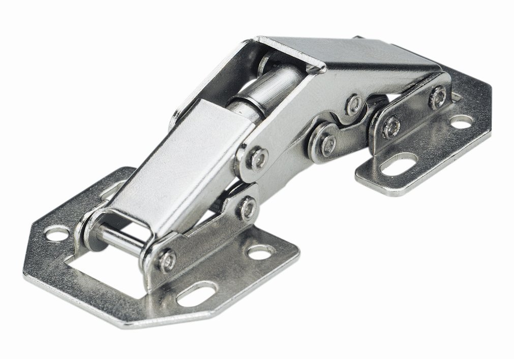 Baldinis lankstas HETTICH, Mini dengtas nikeliu, 62402