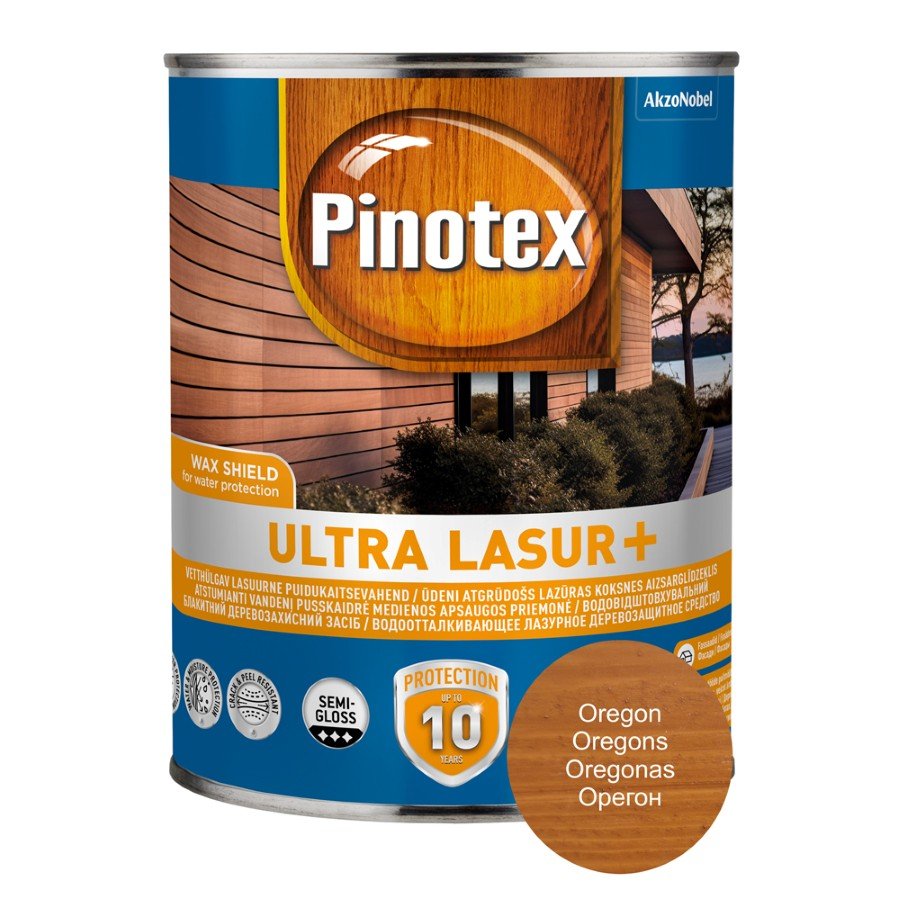 Medienos impregnantas PINOTEX Ultra OP Lasur+ Oregonas 1L