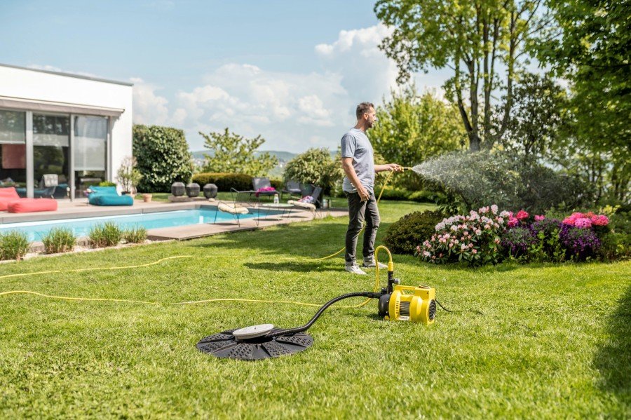 Vandens siurblys KARCHER BP7.000 Garden *EU, įsiurbimo gylis 8 m, kėlimo aukštis 45m, našumas 117l/min, galia 1000W, 1.645-730.0