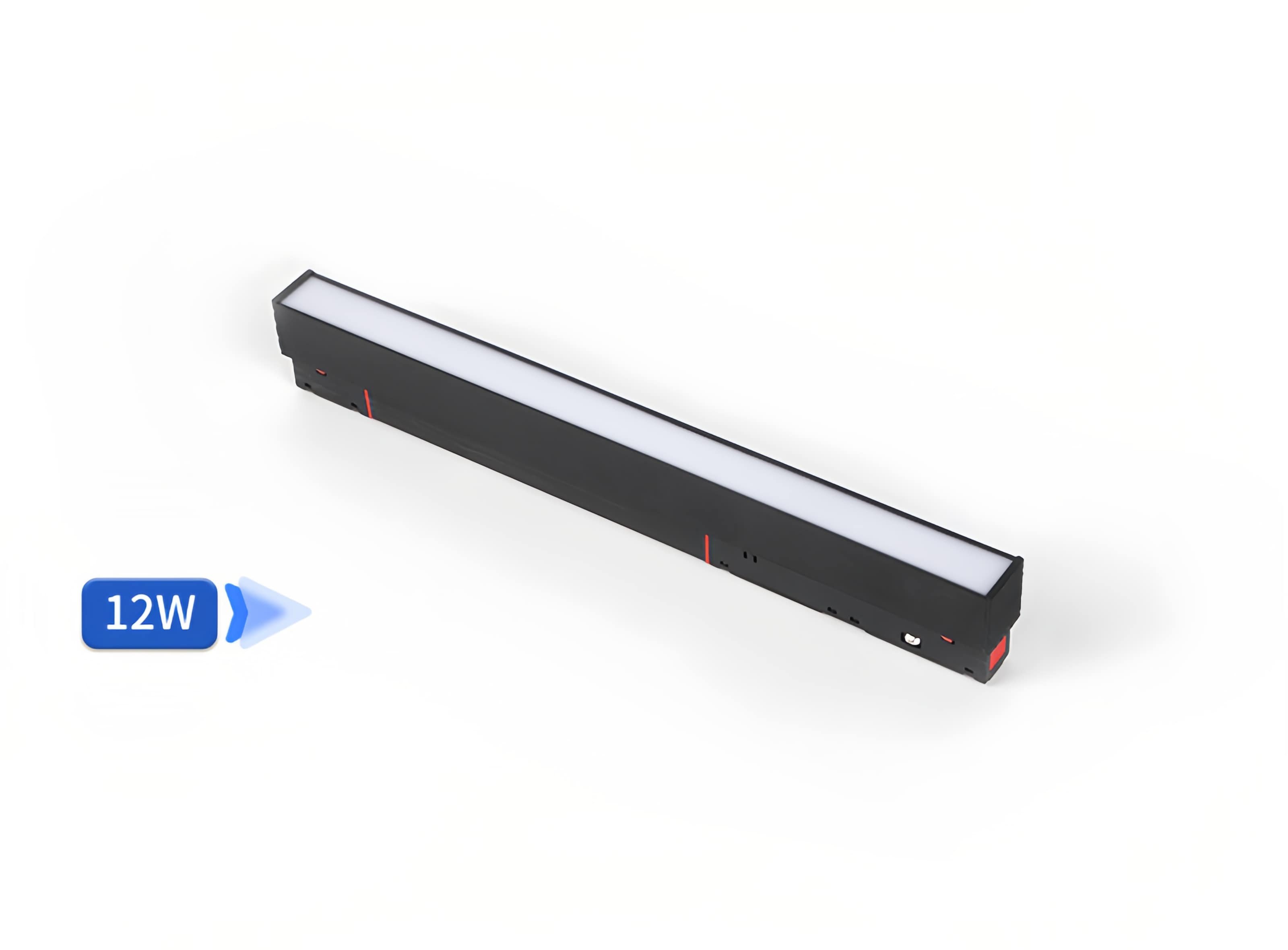 LED šviestuvas ORRO MAGNETIC MT01-12, 12 W, 400 lm, 3000 K, 300x22x45 mm