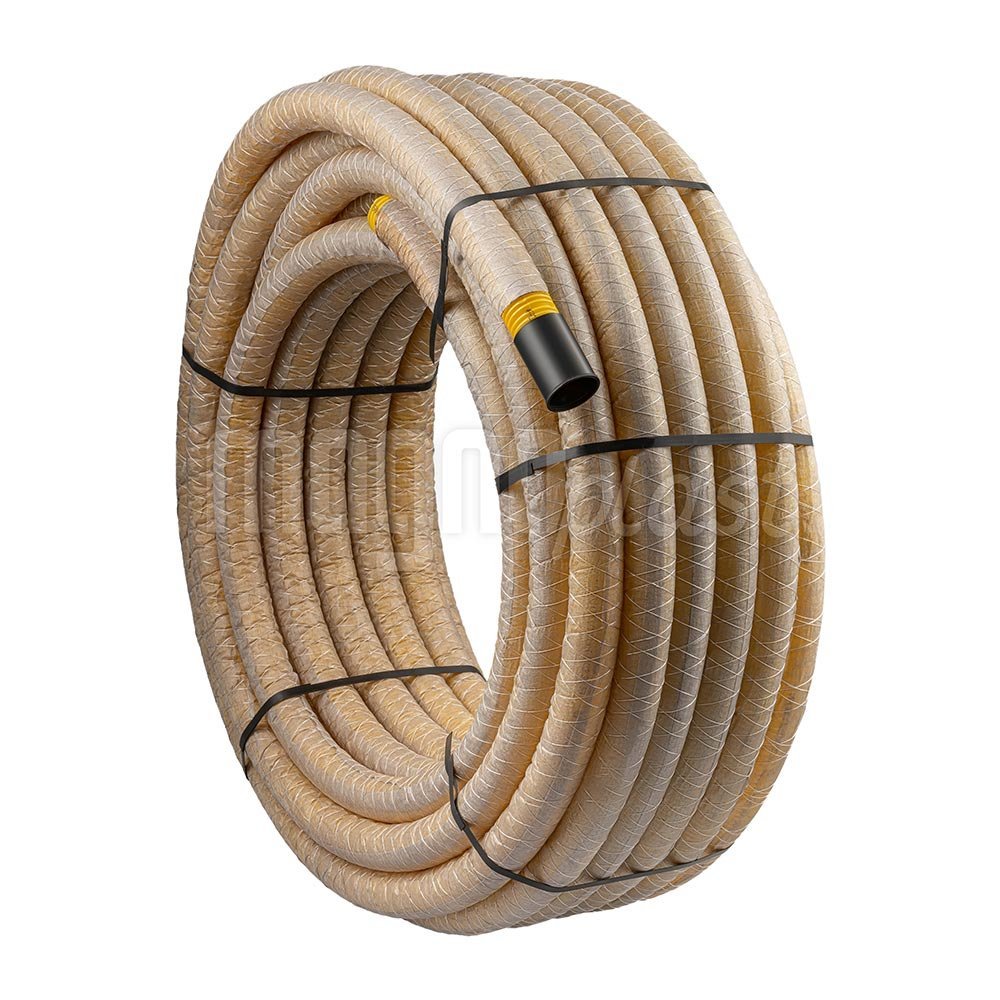 Drenažo vamzdis MAGNAPLAST D44/50 su geotekstilės filtru, 50 m