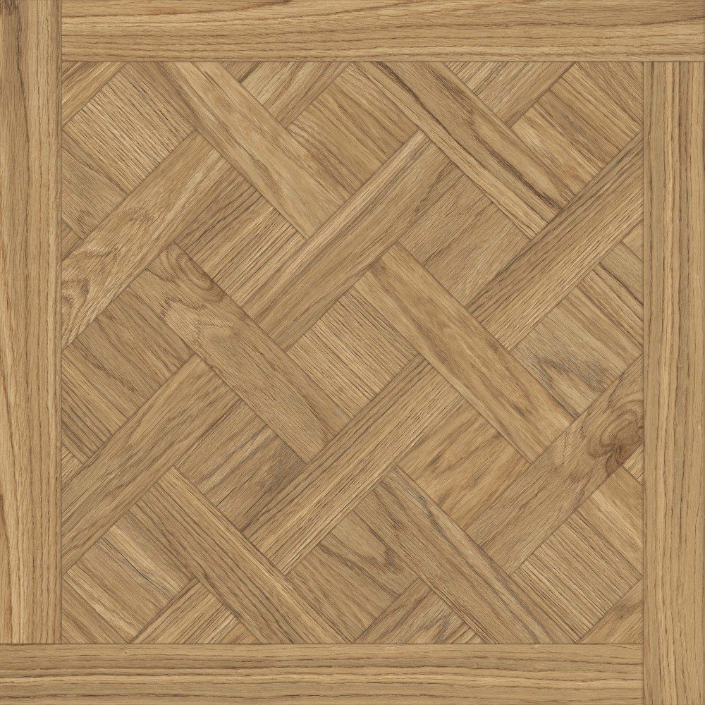 Akmens masės plytelės KAI INTARSIO CARAMEL 3004, 80 x 80 cm, 1,280 m2/dėž., glazūruotos, rektifikuotos, spl. šv.ruda